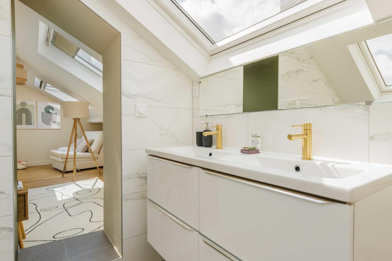 Charming Appart Duplex 7P2Br Le Marais Apartment Paris Exterior foto